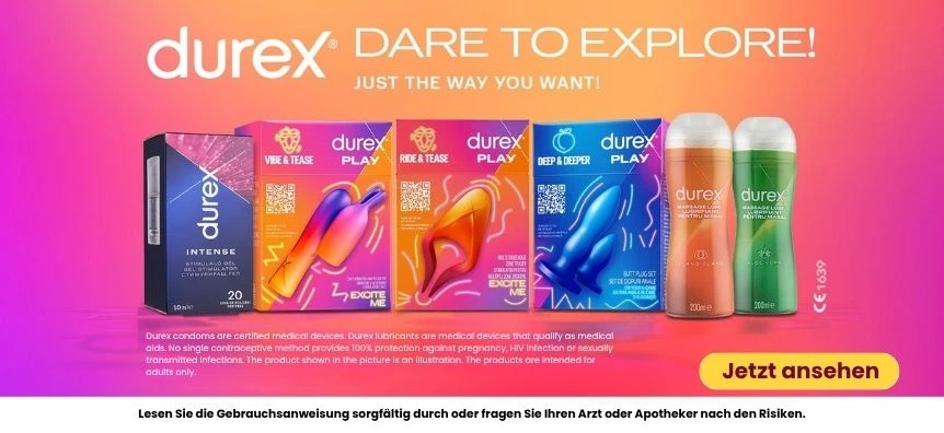 Mai ist Masturbationsmonat – entdecke die Durex Produkte | Lovesexshop.ch sex shop