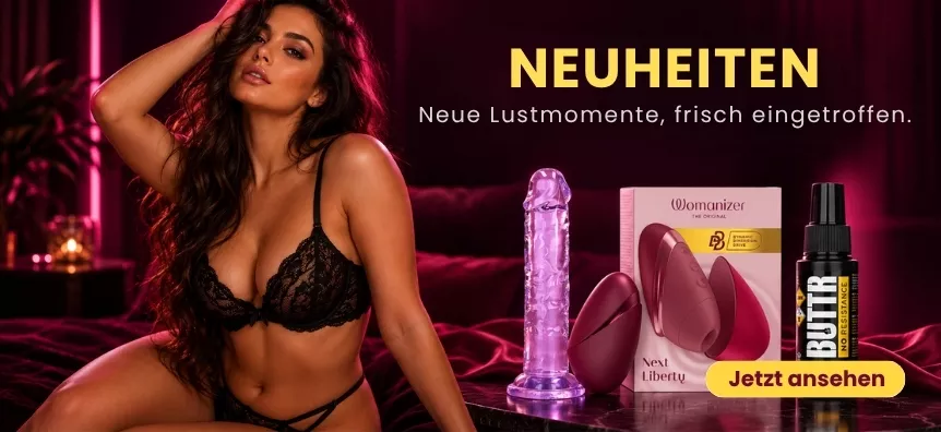 Neuheiten: Entdecke unsere grosse Auswahl an neuen Erotikprodukten im Sexshop Lovesexshop.ch.