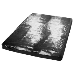 Fetisch - Lack-Bettlaken - 200 x 230 cm (schwarz)