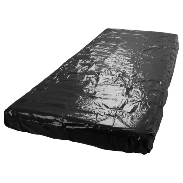 Fetisch - Lack-Bettlaken - 200 x 230 cm (schwarz)