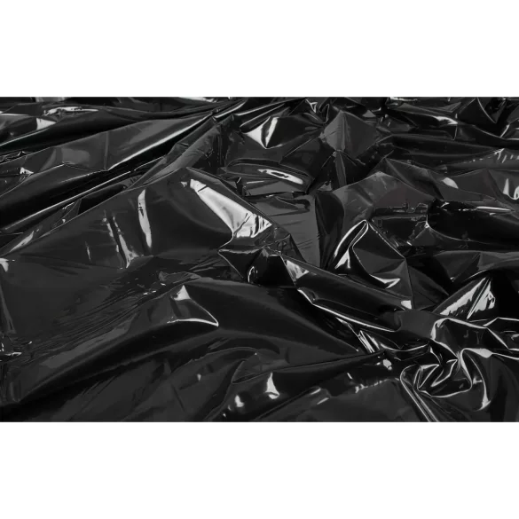 Lack-Bettlaken - 200x230cm (schwarz)