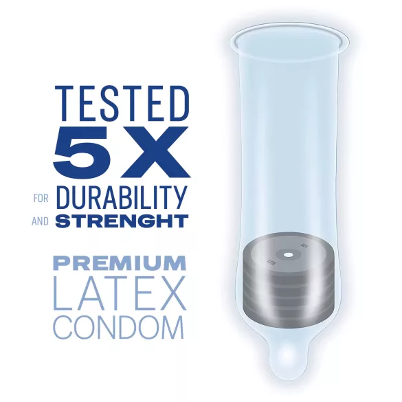 Durex Feel Thin - realitätsnahes Gefühl Kondome (3 Stk.)