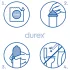 Durex Feel Thin - realitätsnahes Gefühl Kondome (3 Stk.)