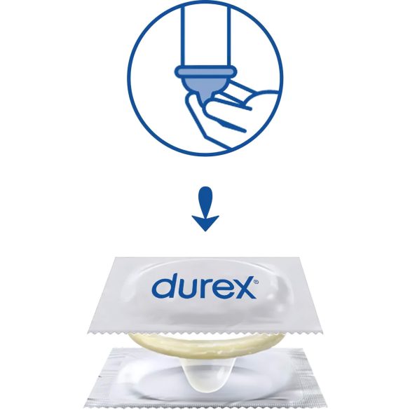 Durex Feel Thin - Hautnahes Gefühl Kondom (3 Stk.)
