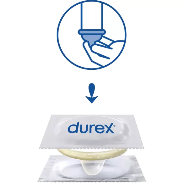 Durex Feel Thin - realitätsnahes Gefühl Kondome (3 Stk.)