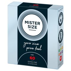 Mister Size dünnes Kondom - 60mm (3 Stk)