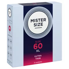 Mister Size dünnes Kondom - 60mm (3 Stk)