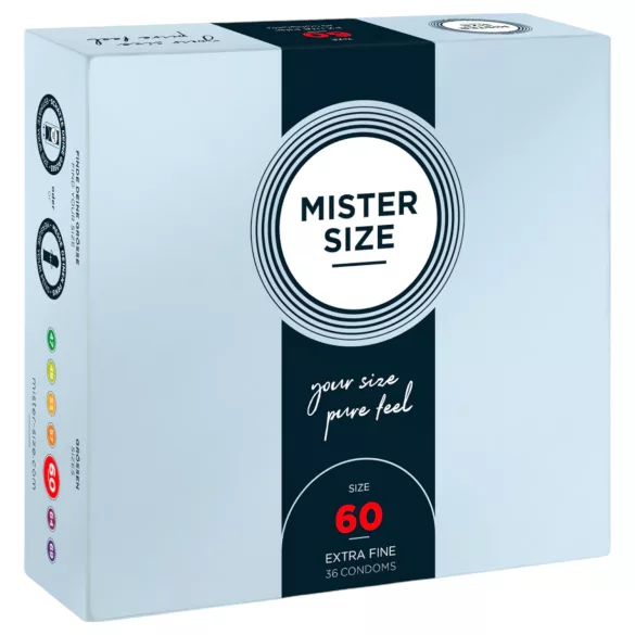 Mister Size dünne Kondome - 60mm (36 Stück)