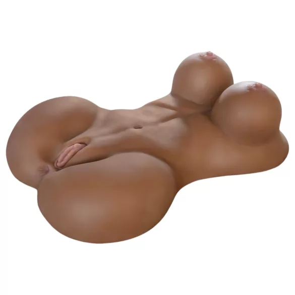Pipedream Fuck Me Silly Sista - brauner weiblicher Torso-Masturbator (5,7 kg)