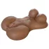 Pipedream Fuck Me Silly Sista - brauner weiblicher Torso-Masturbator (5,7 kg)