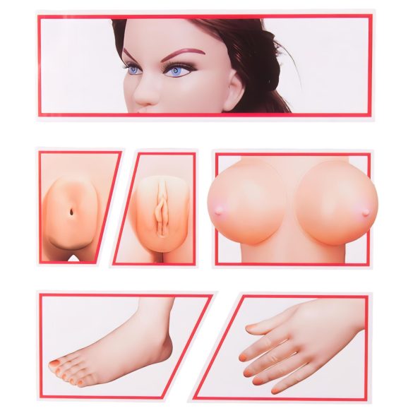 Suzie Carina - aufblasbare Liebespuppe