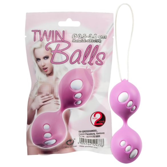 You2Toys - Twin Balls - Duo Geisha-Kugeln (Rosa)