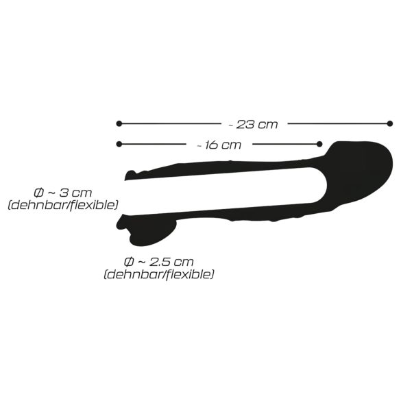 Crystal Skin - Penisverlängerungshülle