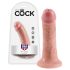 King Cock 6 Dildo (15 cm) - natur