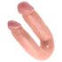 King Cock Doppel-Dildo (Mittel) - Natur