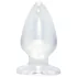 Kristallklar - großer Analplug (transparent)