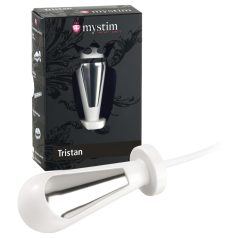 mystim Tristan - Elektro-Kegel-Dildo (weiß)