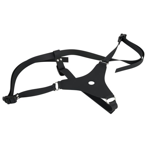 You2Toys - Silikon Strap-On - Umschnalldildo (schwarz)