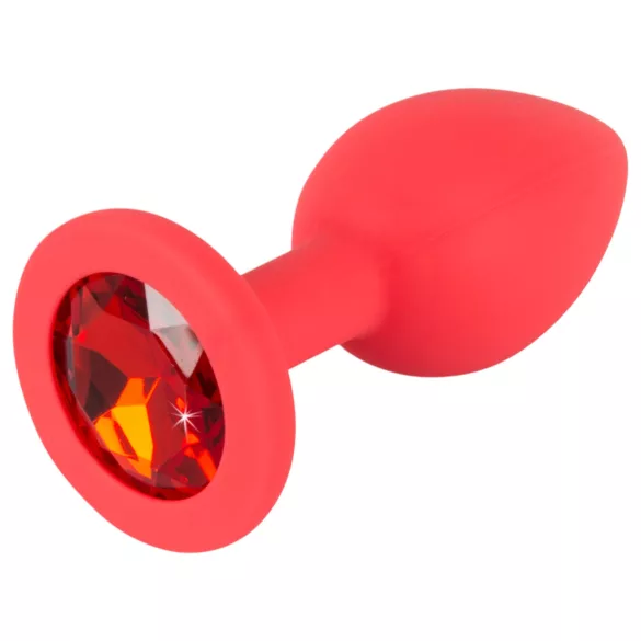 You2Toys - Colorful JOY - Silikon-Analplug - klein (rot)