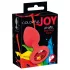 You2Toys - Colorful JOY - Silikon-Analplug - klein (rot)