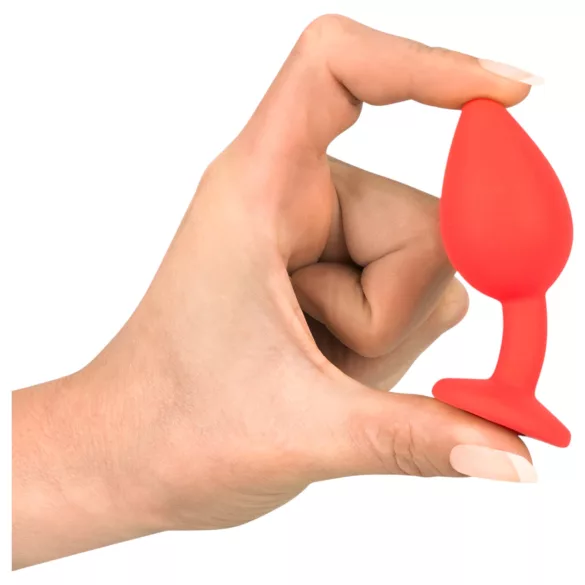You2Toys - Colorful JOY - Silikon-Analplug - klein (rot)