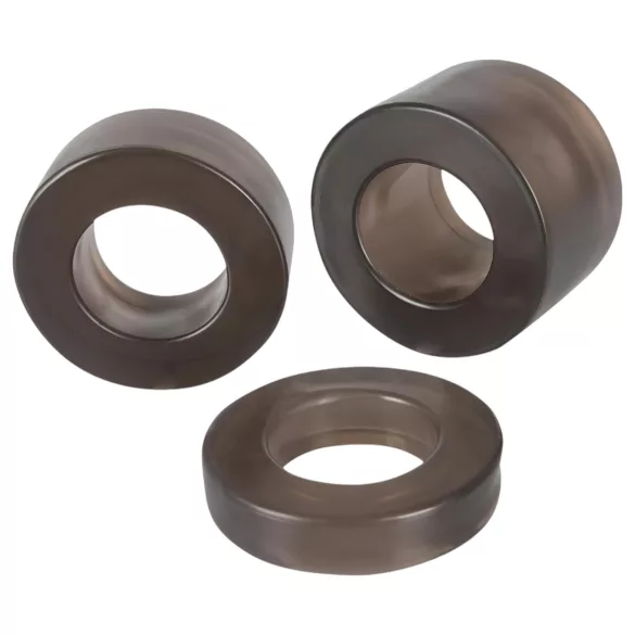 You2Toys - Penisring- & Streckset (grau)