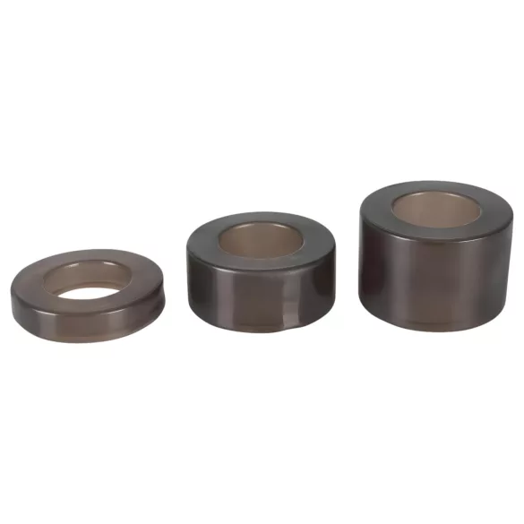 You2Toys - Penisring- & Streckset (grau)