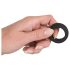Black Velvet - dickwandiger Penisring (2,6cm) - schwarz