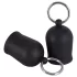 Black Velvets - Brustwarzensauger mit Metallring (schwarz)