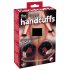 You2Toys - Flauschige Handschellen mit langer Kette - schwarz