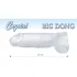 Crystal Clear Big Dong - riesiger Jelly-Dildo (21,5 cm)