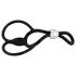 You2Toys - Triple, verstellbarer Penis- und Hodenring (schwarz)