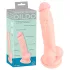 You2Toys - Medical - Dildo aus medizinischem Silikon - natur (18 cm)
