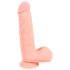 Medizin - Gerader Silikon-Dildo (20cm) - Hautfarben