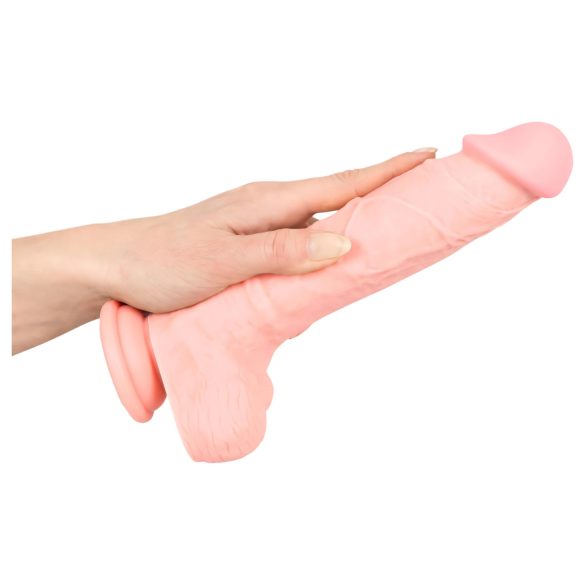 Medical - Medizinischer Silikon-Dildo (24 cm) - naturfarben