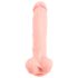 Medical - Medizinischer Silikon-Dildo (24 cm) - naturfarben