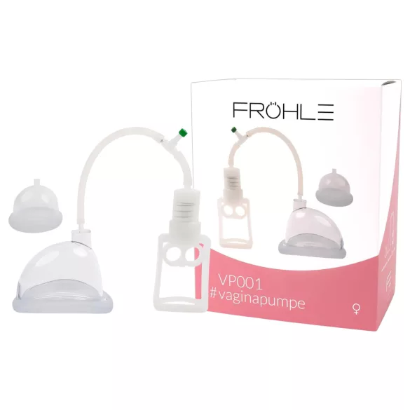 Ärztliches Vaginalpumpen-Set (weiß)