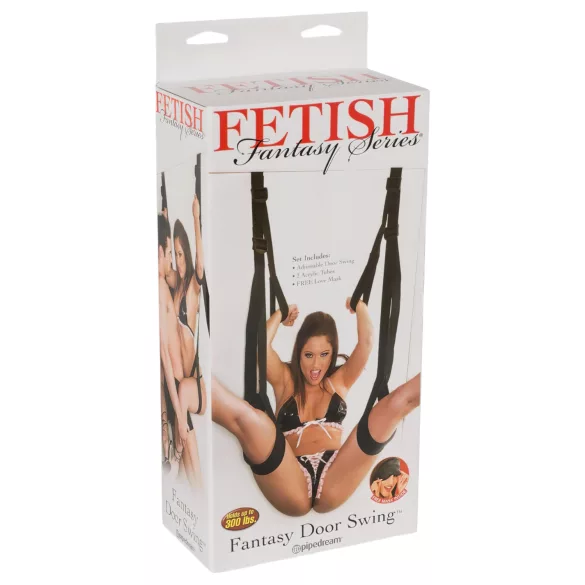 Fetish Fantasy Door - Sexschaukel (schwarz)