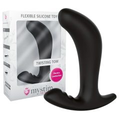 mystim Twisting Tom - Elektro-Anal-Dildo (schwarz)
