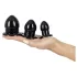 You2Toys - Stretching Plug Kit - Analplug-Set - 3 Stück (schwarz)