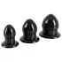 You2Toys - Stretching Plug Kit - Analplug-Set - 3 Stück (schwarz)