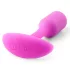 b-Vibe Snug Plug 1 - Analplug mit Innengewicht (55 g, Pink)
