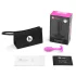 b-Vibe Snug Plug 1 - Analplug mit Innengewicht (55 g, Pink)