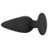 Black Velvet Heavy - 75g Anal Plug (schwarz)