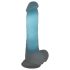 You2Toys Glow in the Dark - Leuchtender Saugnapf-Dildo (blau)