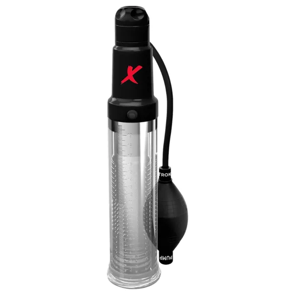 PDX Elite - 2-in-1 Penispumpe und Masturbator in einem (transparent)