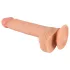 realistixxx - naturgetreuer Dildo mit Saugnapf (22 cm, naturfarben)