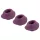 Womanizer Classic S - Ersatzansaugdüsen-Set - Lila (3 Stk)