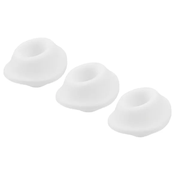 Womanizer Premium S - Ersatz-Saugkranz-Set - Weiß (3 Stück)