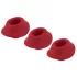 Womanizer Premium S - Ersatz-Saugkappen-Set - Rot (3 Stk.)